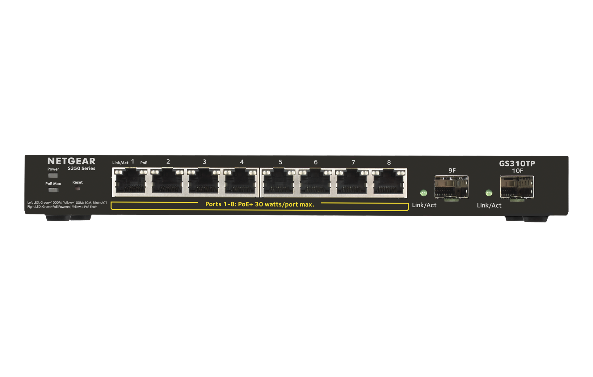 NETGEAR Networking Products Made For You 8 Port Gigabit PoE Ethernet