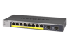 Bild på 8-Port Gigabit PoE+ Ethernet Smart Managed Pro Switch med 2 SFP-portar