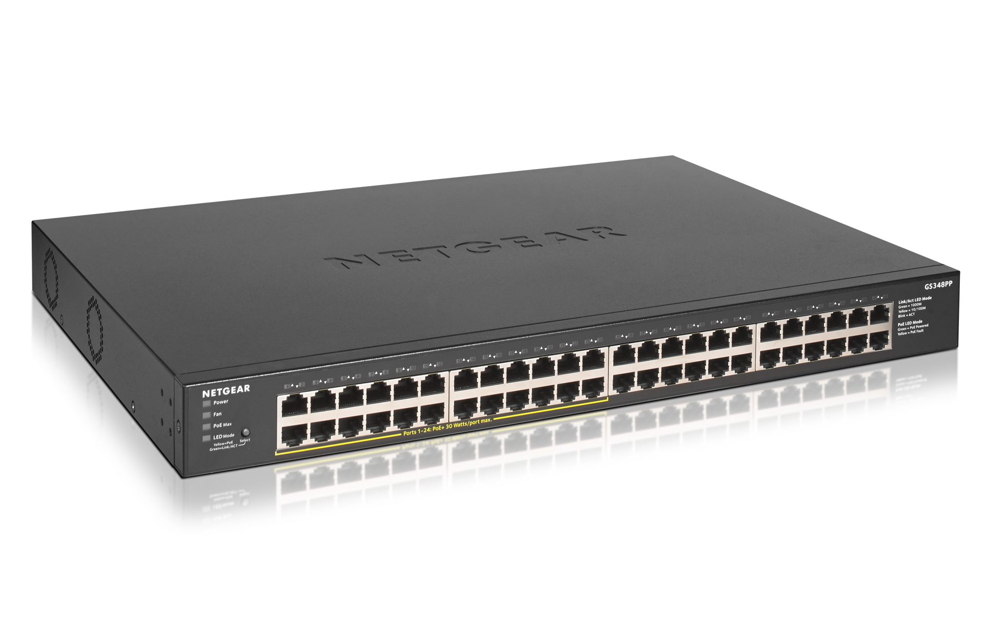 NETGEAR Networking Products Made For You. 48Port PoE+ Gigabit Switch
