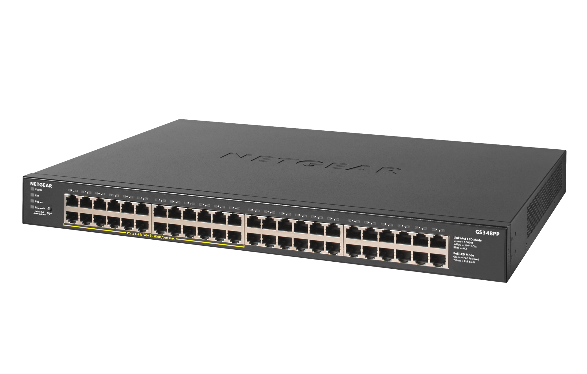 NETGEAR Networking Products Made For You. 48Port PoE+ Gigabit Switch
