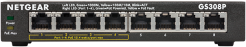 Bild på 8-Port PoE Gigabit Ethernet Switch