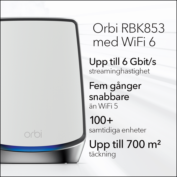 Bild på AX6000 WiFi 6 Whole Home Mesh WiFi System (RBK853)