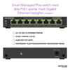 Bild på 8-Port Gigabit Ethernet High-Power PoE+ Smart Managed Plus Switch