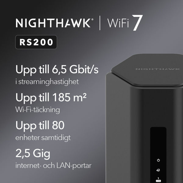 Bild på Nighthawk Dual-band Wi-Fi 7-router-BE6500