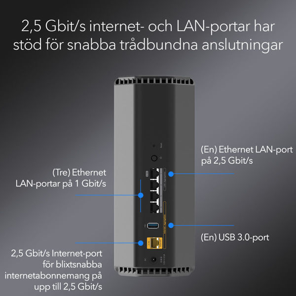 Bild på Nighthawk Dual-band Wi-Fi 7-router-BE6500