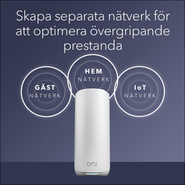 Picture of NETGEAR Orbi 870 Series Tri-band WiFi 7 Mesh System (RBE872)