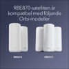Picture of NETGEAR Orbi 870-serien med tre band för WiFi 7-meshtilläggssatellit (RBE870)