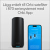 Picture of NETGEAR Orbi 870-serien med tre band för WiFi 7-meshtilläggssatellit (RBE870B)