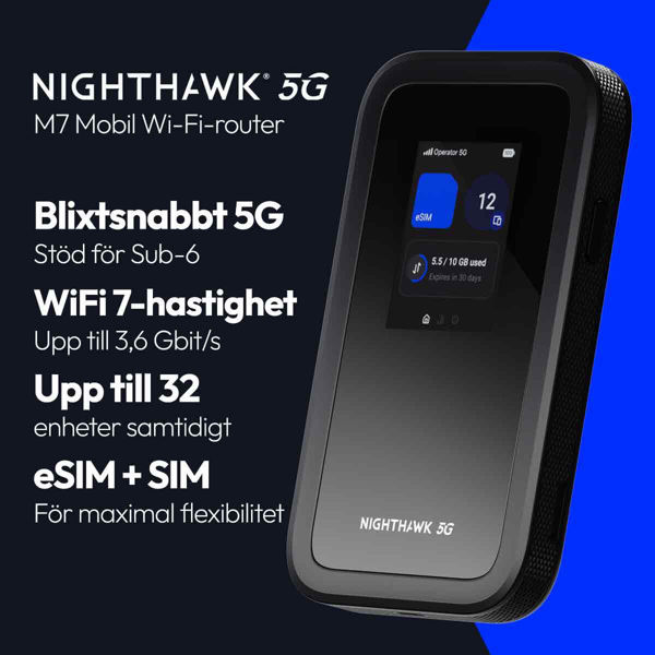 Bild på Nighthawk M7 5G WIFI7 Hotspot