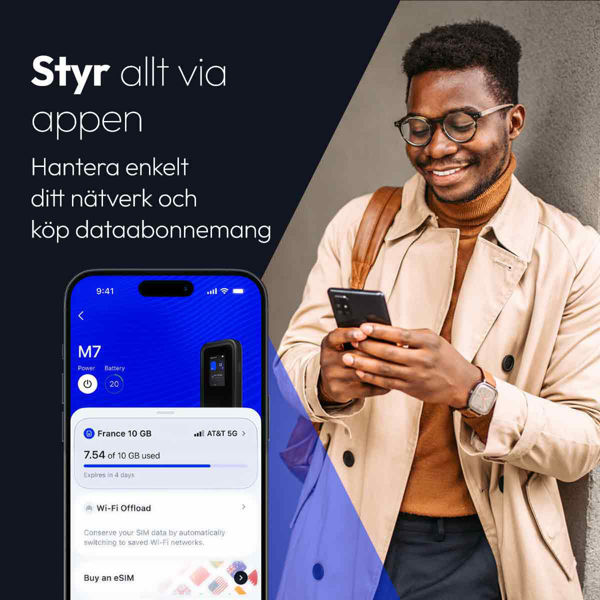 Bild på Nighthawk M7 5G WIFI7 Hotspot