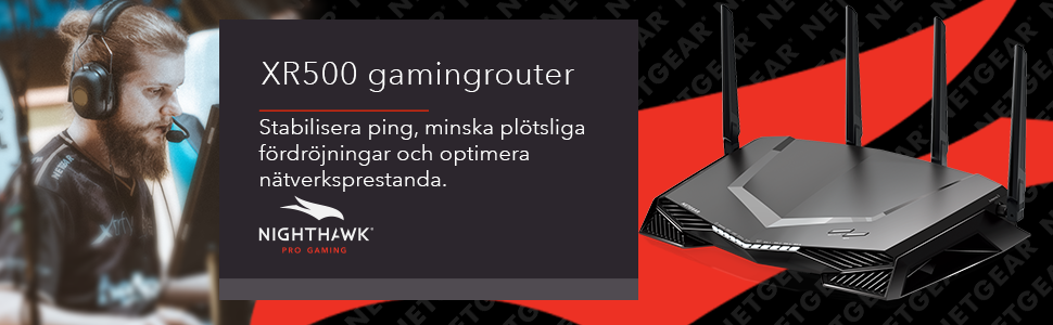 XR500 Nighthawk Pro Gaming Router