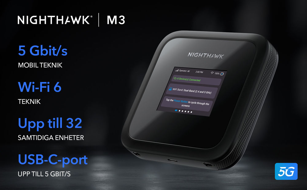 NIGHTHAWK M3 5G MOBILE HOTSPOT (MH3150)