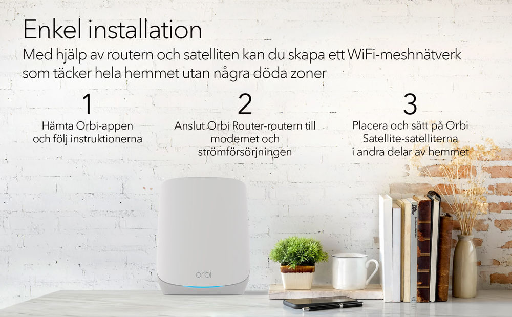 AX5400  WiFi 6 Whole Home Mesh WiFi System (RBK762S)