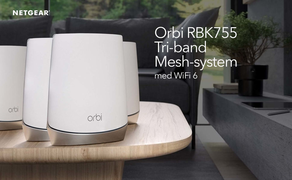 AX4200 WiFi 6 Whole Home Mesh WiFi System (RBK755)